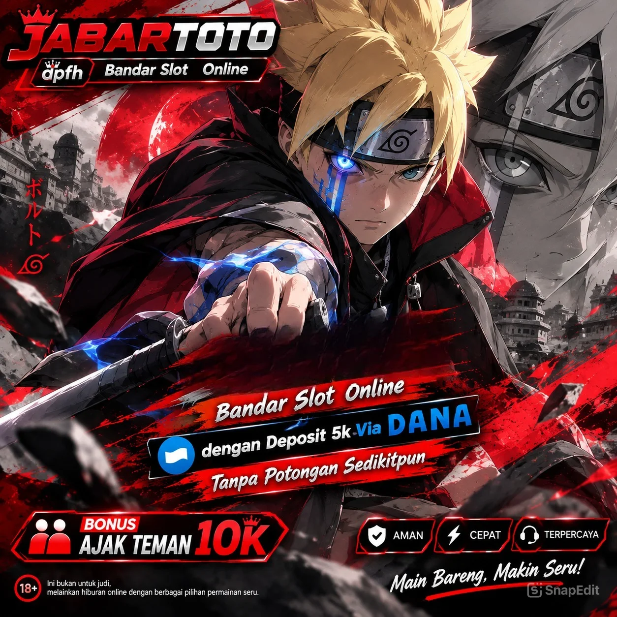 JABARTOTO Bandar Slot Gacor dengan Deposit 5k Via Dana Tanpa Potongan Sedikitpun